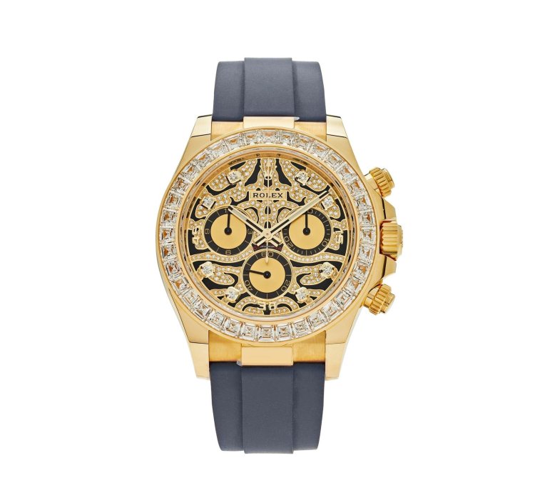 Rolex Daytona Eye Of The Tiger 116588tbr Yellow Gold