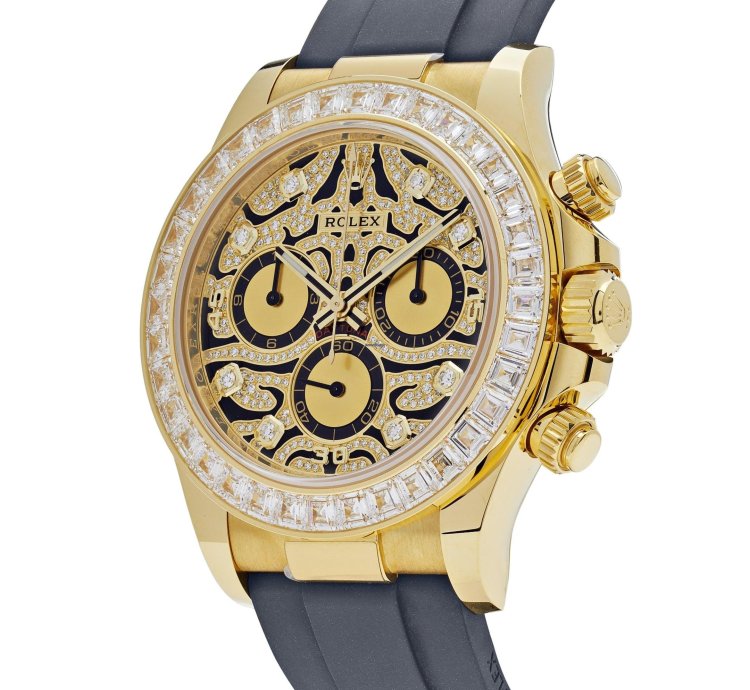 Rolex Daytona Eye Of The Tiger 116588tbr Yellow Gold