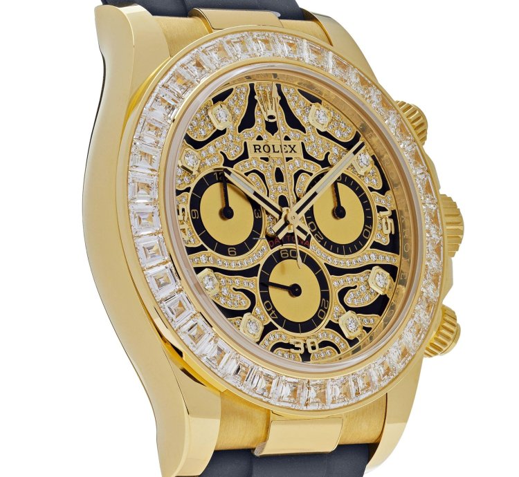 Rolex Daytona Eye Of The Tiger 116588tbr Yellow Gold