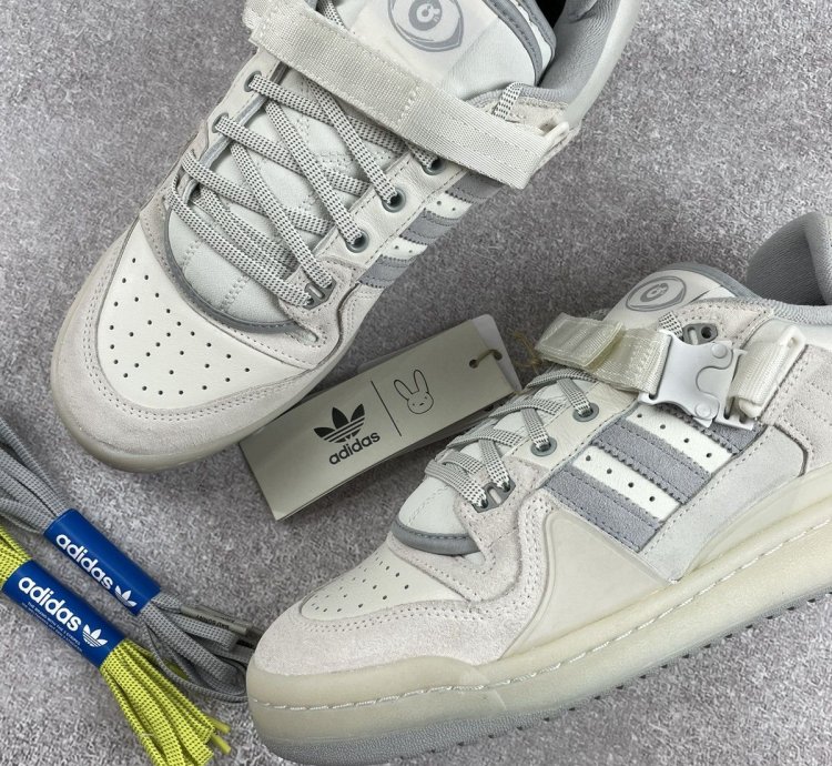 Bad Bunny Adidas Forum Buckle Low Beige Size 10
