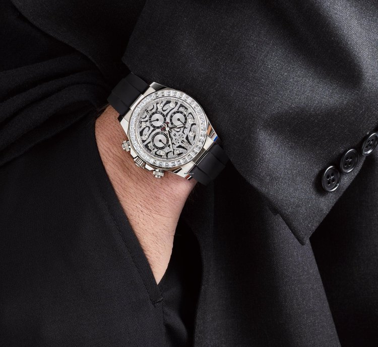 Rolex Daytona Eye Of The Tiger 116589tbr White Gold