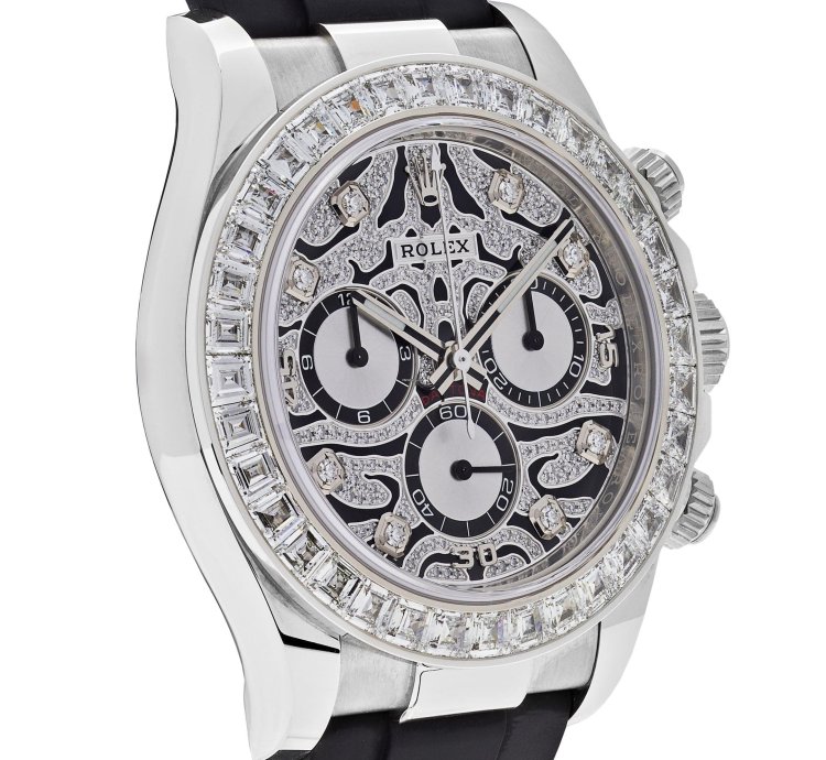 Rolex Daytona Eye Of The Tiger 116589tbr White Gold