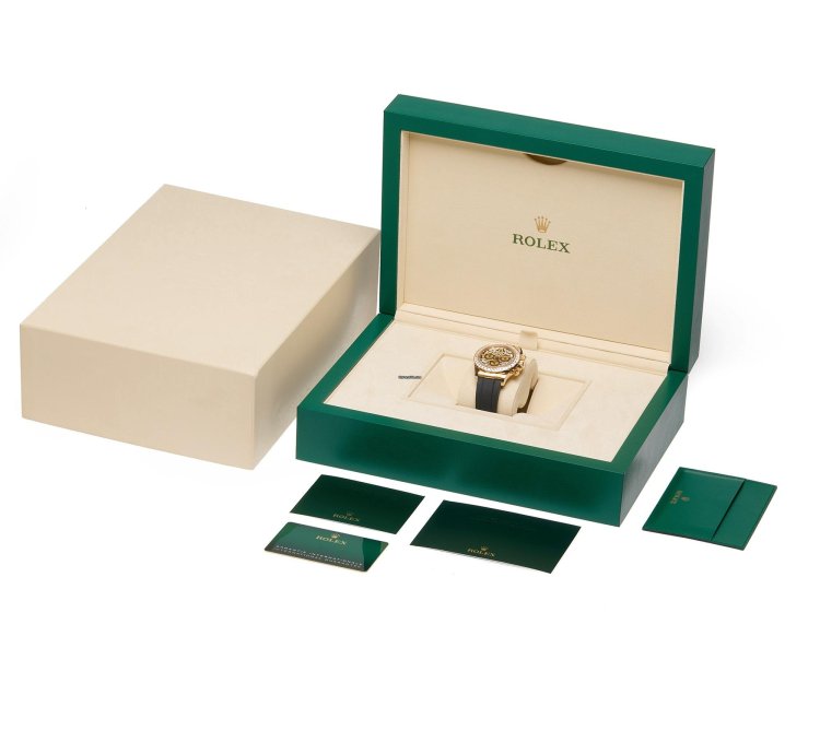 Rolex Daytona Eye Of The Tiger 18k Yellow Gold 116588tbr - Ats-w008208