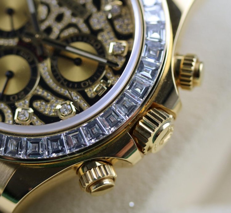 Rolex Daytona Eye Of The Tiger Baguette - Top Condition - Fullset - 2020