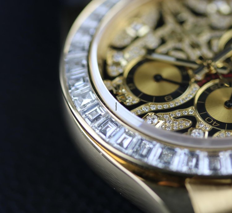 Rolex Daytona Eye Of The Tiger Baguette - Top Condition - Fullset - 2020