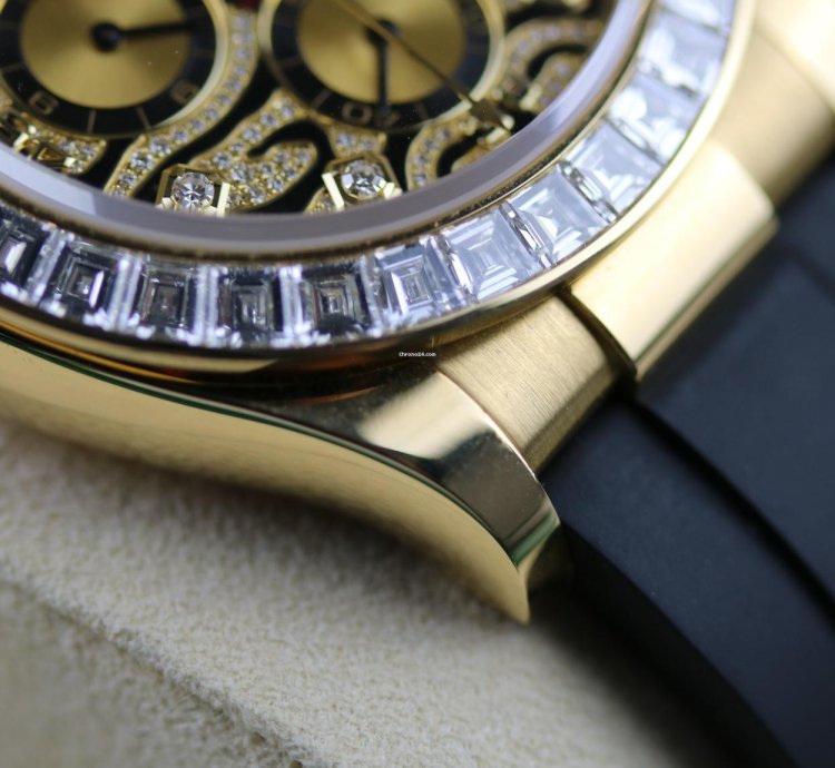 Rolex Daytona Eye Of The Tiger Baguette - Top Condition - Fullset - 2020