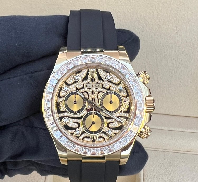 Rolex Daytona Eye Of The Tiger Oysterflex Very Rare Piece