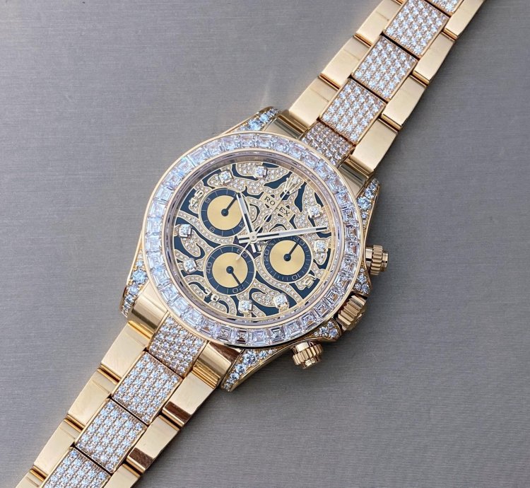 Rolex Daytona Eye Of The Tiger Yellow Gold 116598tbr