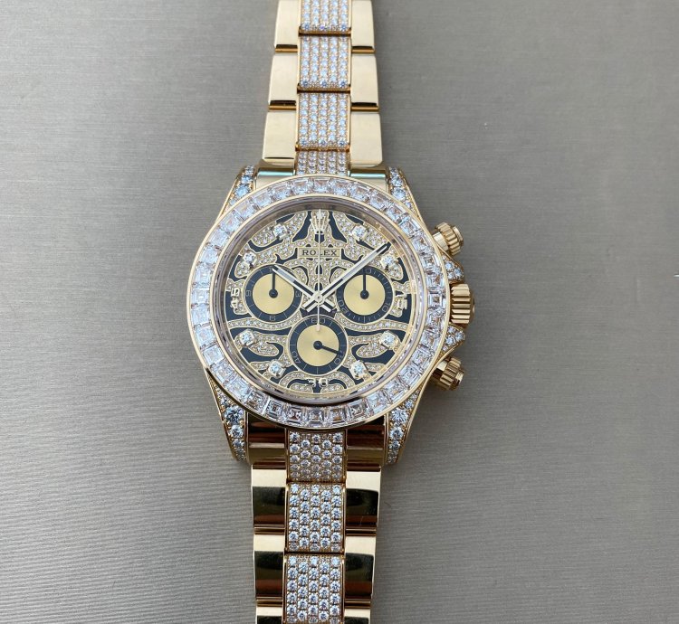 Rolex Daytona Eye Of The Tiger Yellow Gold 116598tbr