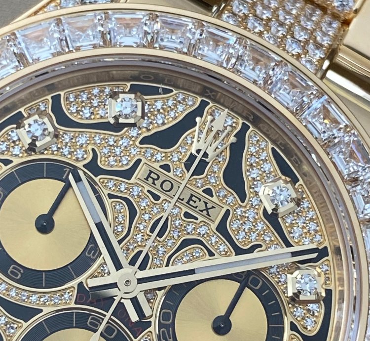 Rolex Daytona Eye Of The Tiger Yellow Gold 116598tbr