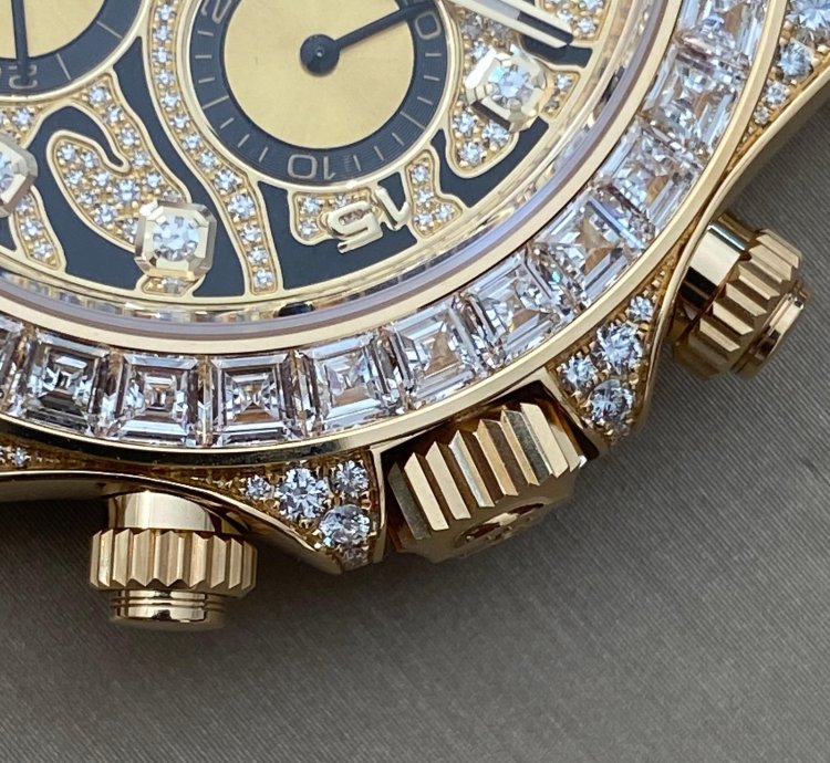 Rolex Daytona Eye Of The Tiger Yellow Gold 116598tbr