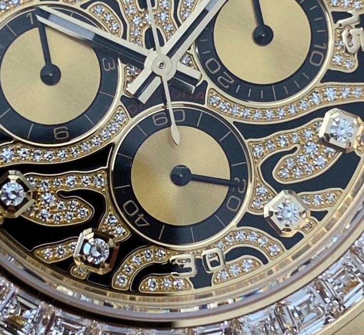 Rolex Daytona Eye Of The Tiger Yellow Gold 116598tbr