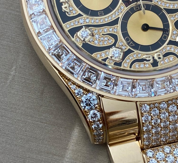 Rolex Daytona Eye Of The Tiger Yellow Gold 116598tbr