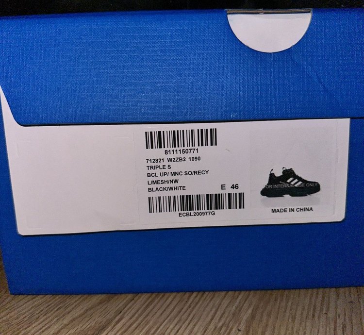 Balenciaga Adidas Triple Sneaker