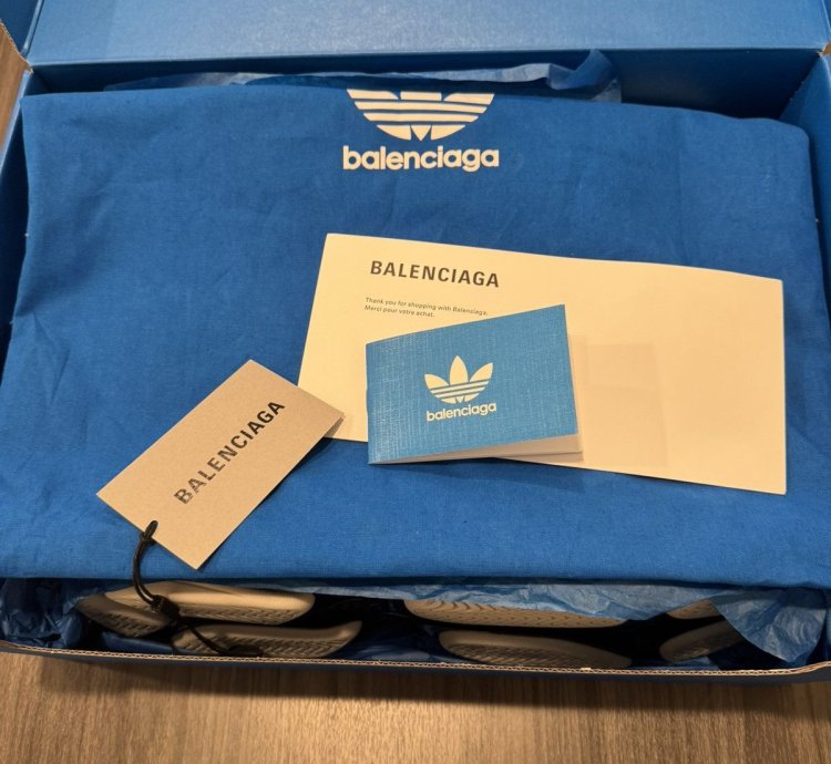 Balenciaga Adidas Triple White Black