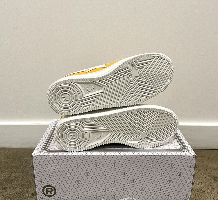 Bape -1 Shark Color Block Bapesta