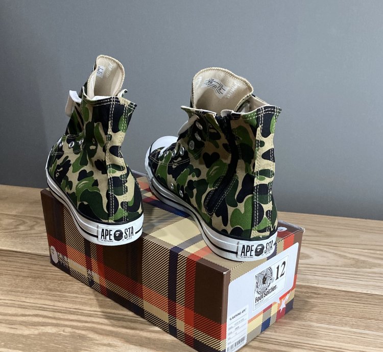 Bape Abc Camo Ape Sta Hi Green 12us