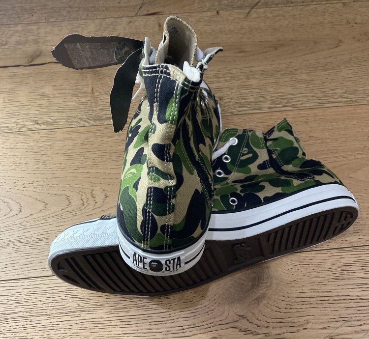Bape Abc Camo Ape Sta Hi Green 12us