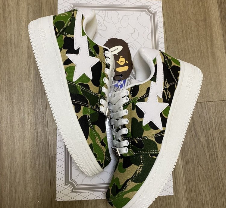 Bape Abc Camo Bapesta