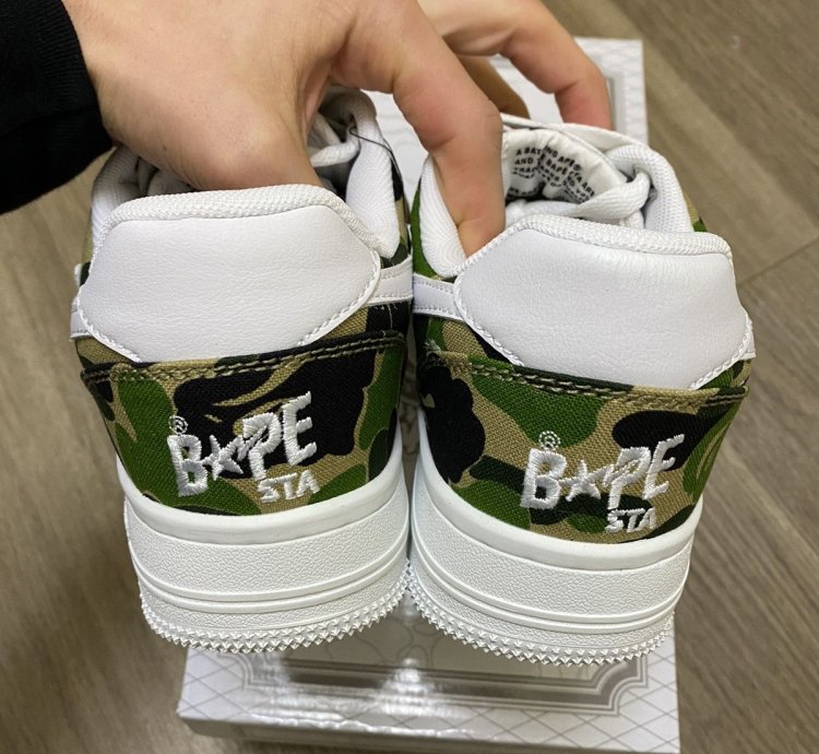 Bape Abc Camo Bapesta