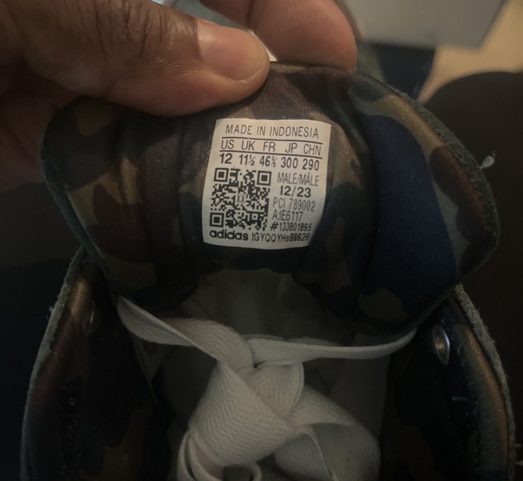 Bape Adidas Bape 1st Camo