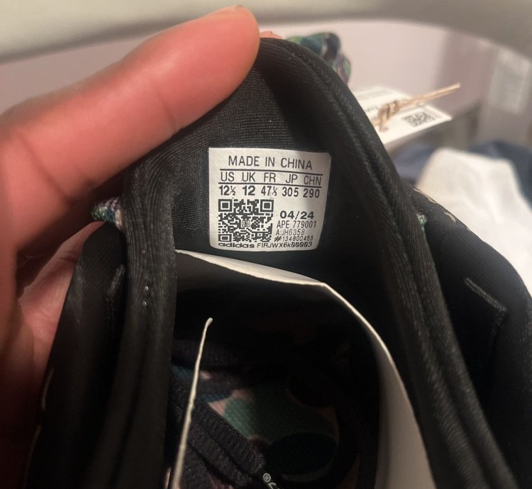 Bape Adidas Dame 9