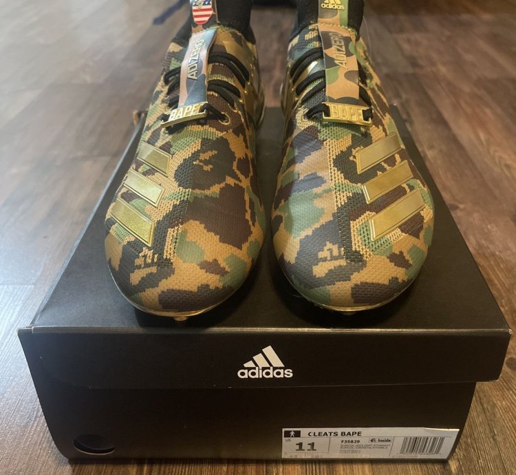 Bape Adidas Football Cleats
