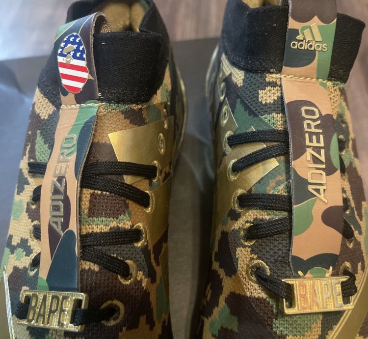 Bape Adidas Football Cleats