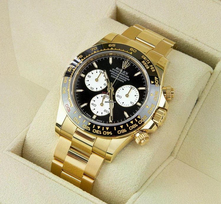 Rolex Daytona Le Mans Yellow Gold 100th Anniversary Watch New Unworn