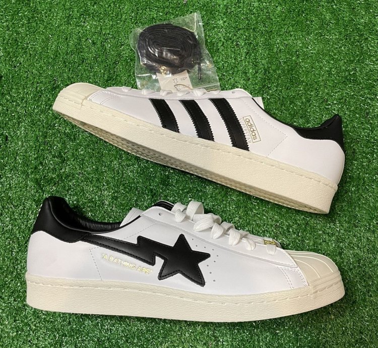 Bape Adidas Superstar Bapesta - Size 11 5