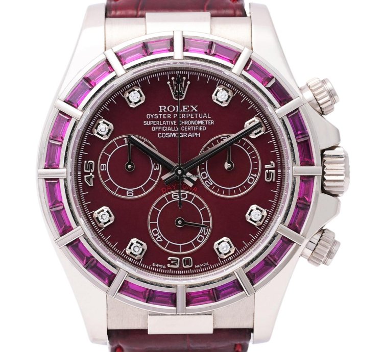 Rolex Daytona Original Factory Rubies Grossular 116589salv