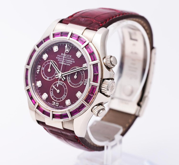 Rolex Daytona Original Factory Rubies Grossular 116589salv