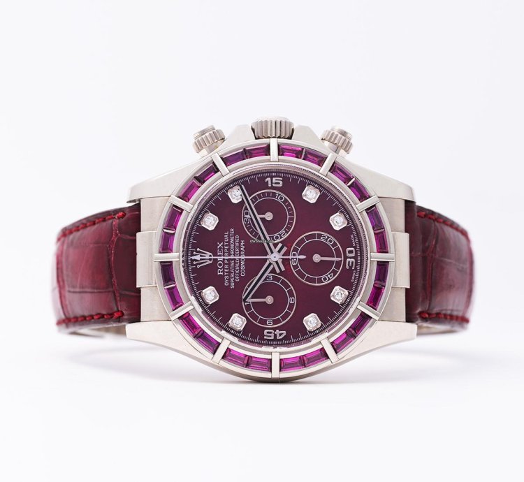 Rolex Daytona Original Factory Rubies Grossular 116589salv