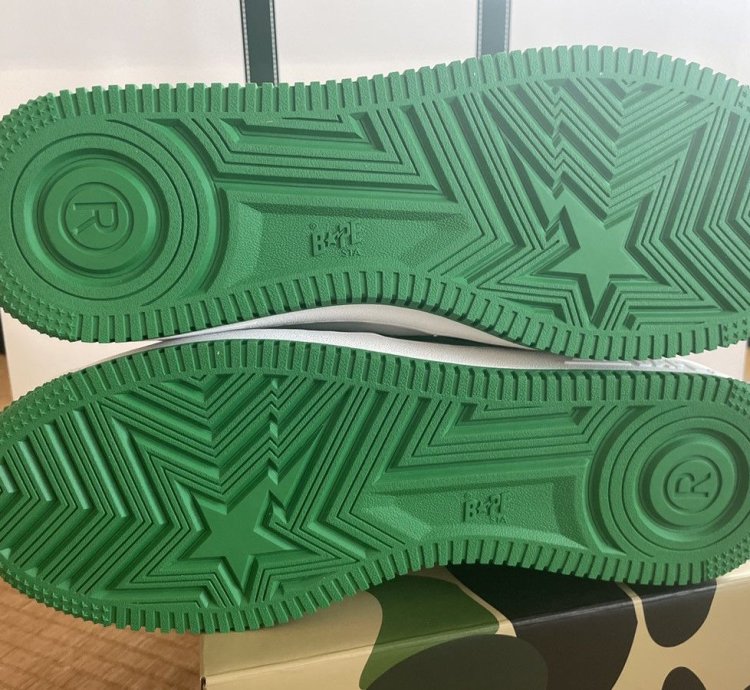 Bape Bape Sta Low Green 2022