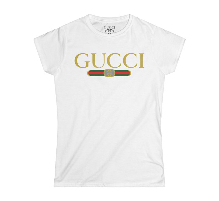 Gucci Gg Logo Women White T-shirt - Size Usa