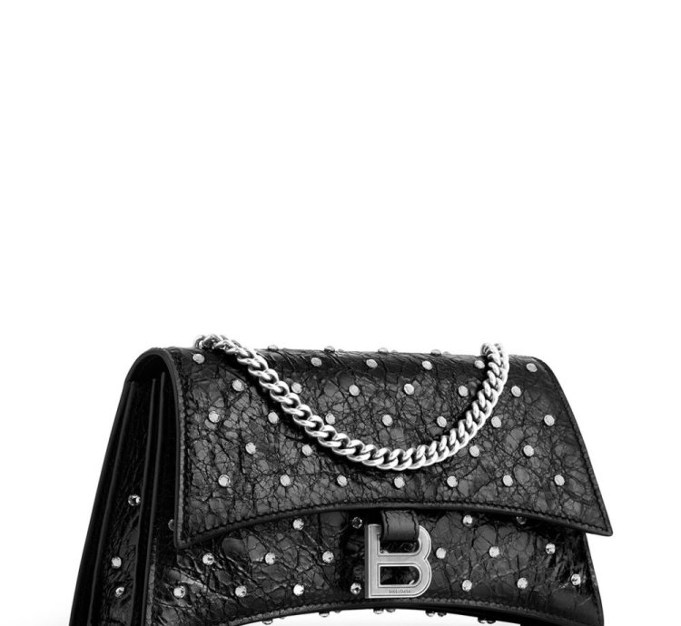 Balenciaga Small Crush Shoulder Bag