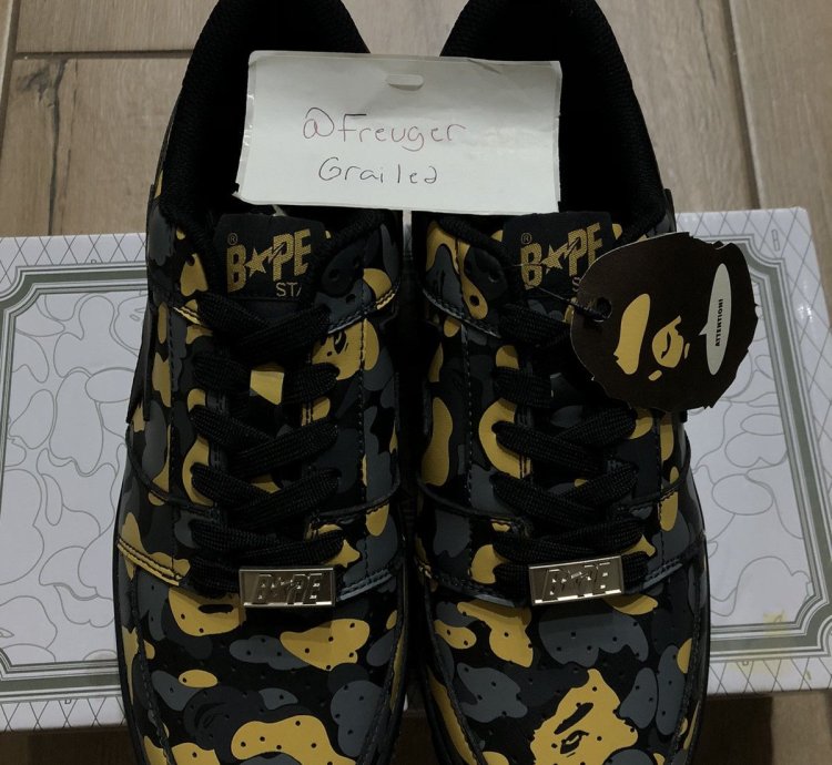 Bape Bapesta Madison Ave