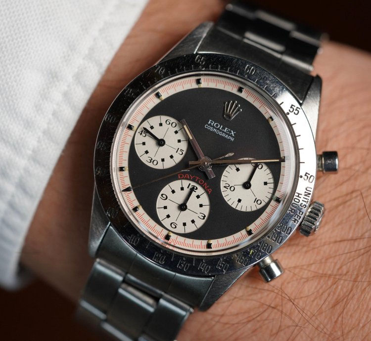 Rolex Daytona Paul Newman Black Dial Daytona Reference 6239