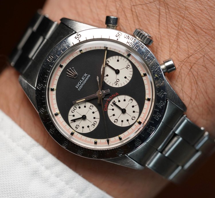 Rolex Daytona Paul Newman Black Dial Daytona Reference 6239