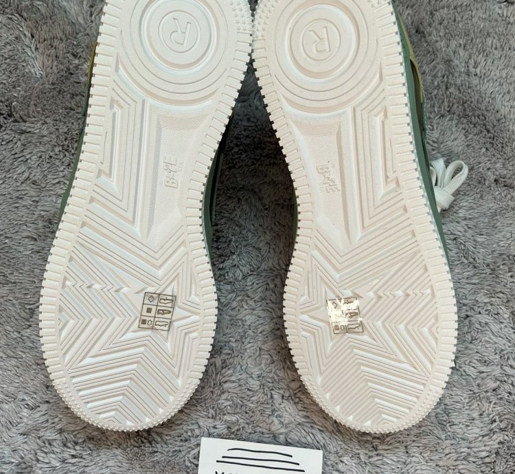 Bape Bapesta Sneakers Size 11 Ds