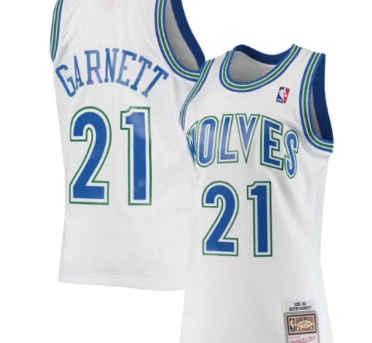Kevin Garnett Minnesota Timberwolves Hardwood Classics Swingman Jersey - White