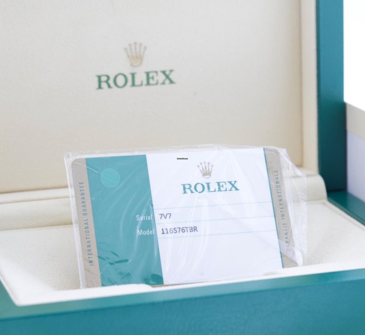 Rolex Daytona Platinum Baguette Ref 116576tbr