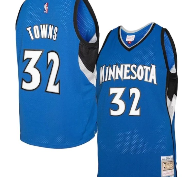 Karl-anthony Towns Minnesota Timberwolves 201516 Swingman Jersey - Blue