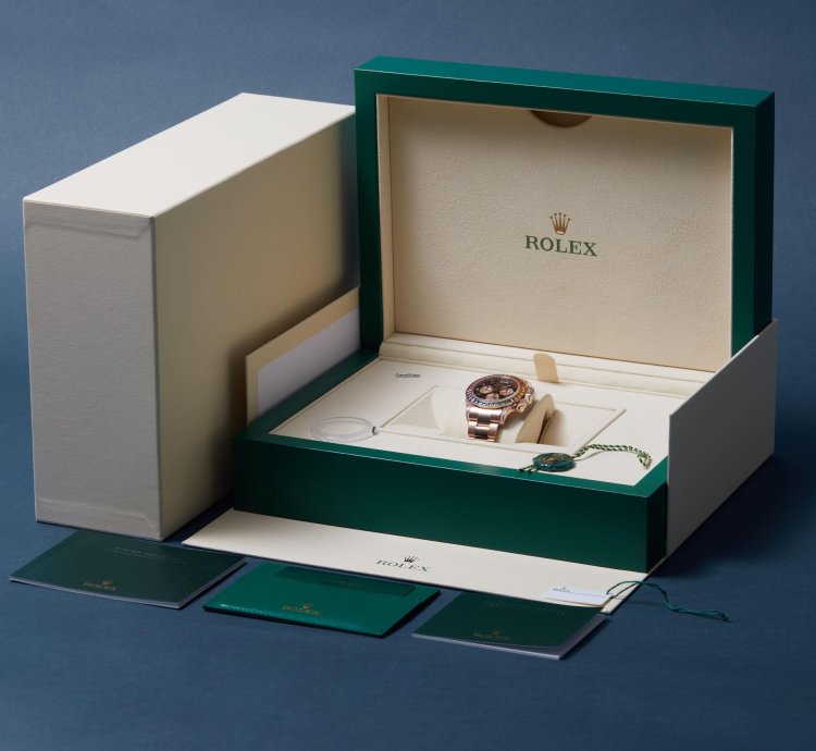 Rolex Daytona Rainbow 116595rbow - Unworn Stickered - Box Papers - Rolex Warranty - 2022