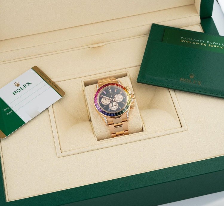 Rolex Daytona Rainbow Factory Diamond Setting 2018 - 116595rbow
