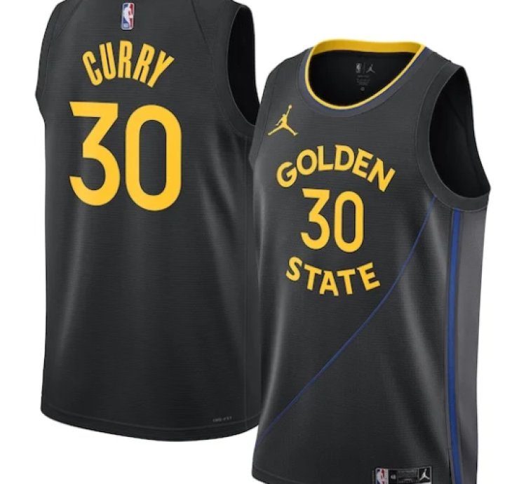 Stephen Curry Golden State Warriors Jordan Brand Unisex 202425 Swingman Jersey - Statement Edition - Black