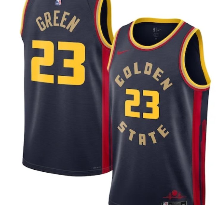 Draymond Green Golden State Warriors Nike Unisex 202425 Swingman Player Jersey - City Edition - Navy