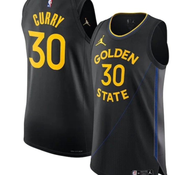 Stephen Curry Golden State Warriors Jordan Brand 202425 Authentic Jersey - Statement Edition - Black