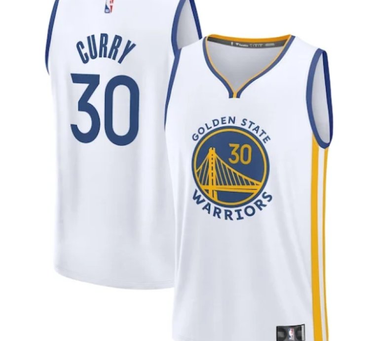 Stephen Curry Golden State Warriors Fast Break Jersey - Association Edition - White