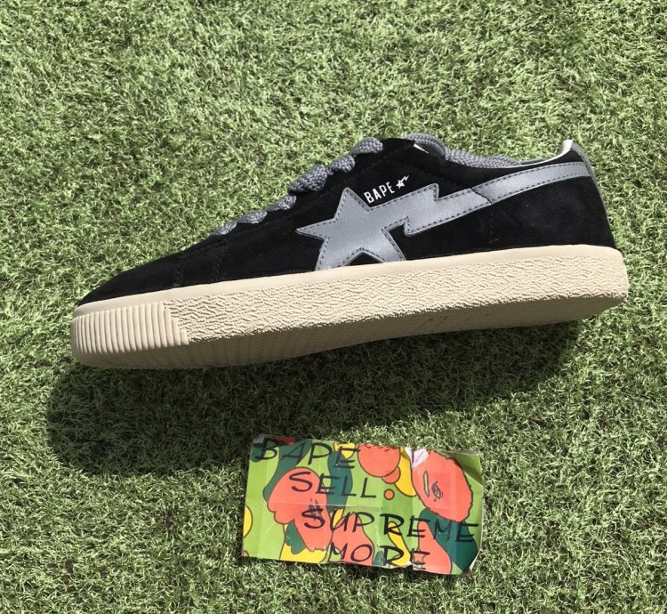 Bape Creapsta Suede Black